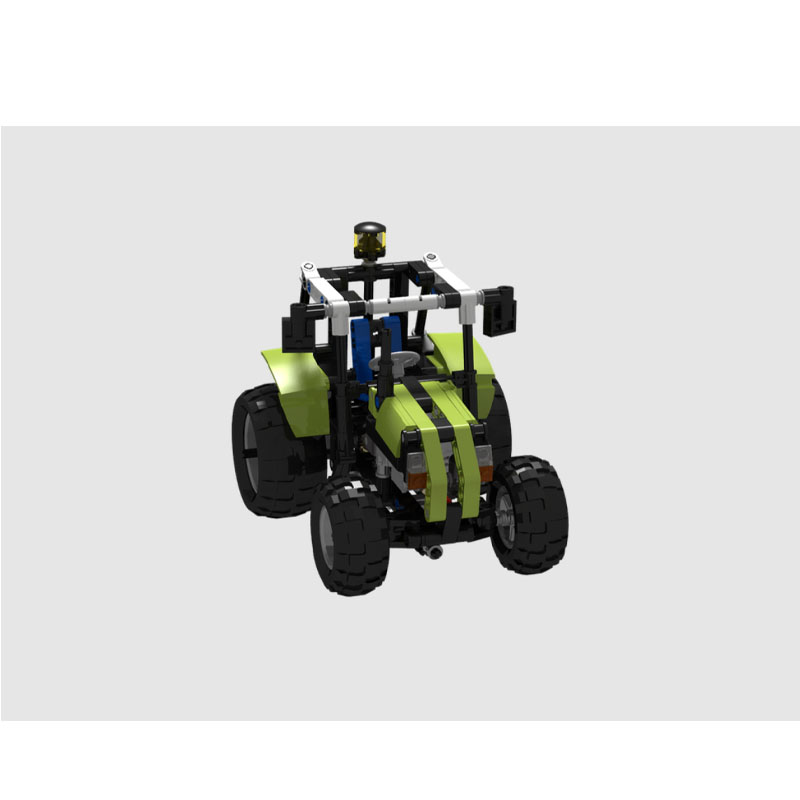 Farming Agriculture Model - MOC-46194 Urban Farm Agricultural Tractor Bausteinmodell,