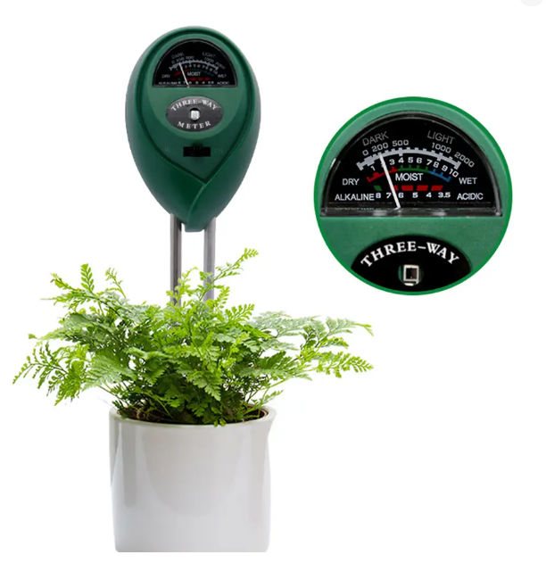 Soil Moisture Sensor - Garten PH Meter Sonnenlicht 3in1 Boden