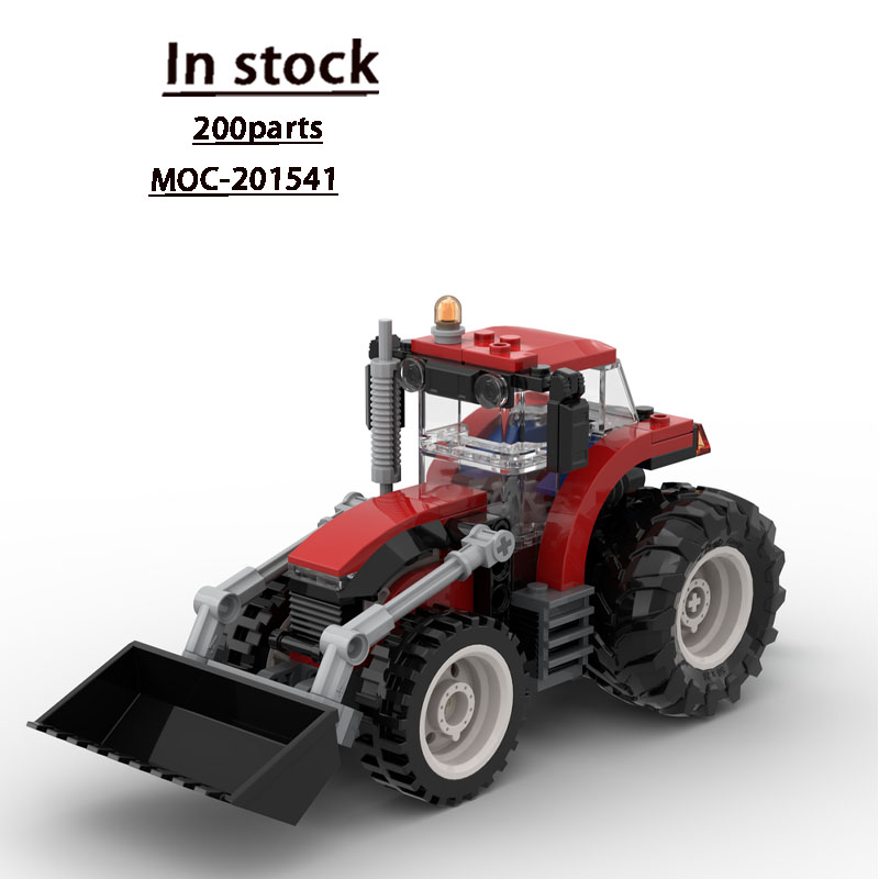 Farming Agriculture Model - MOC-201541 City Farm Landwirtschaftlicher Traktor Baustein-Modellbausatz