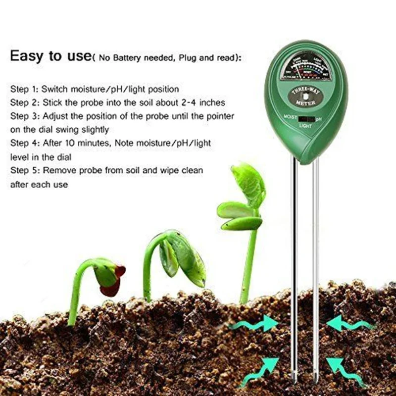 Garten PH Meter Sonnenlicht 3i – Soil Moisture Sensor Bewertung und Preis