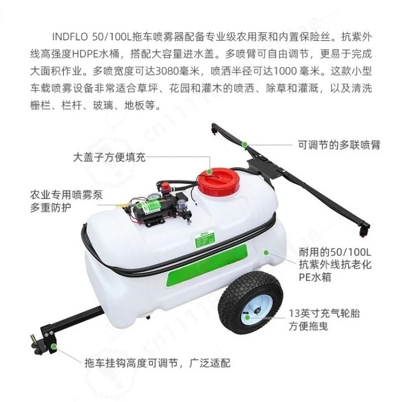 Traktor-gezogener Obstgarten-N – Orchard Sprayer Tractor Bewertung und Preis