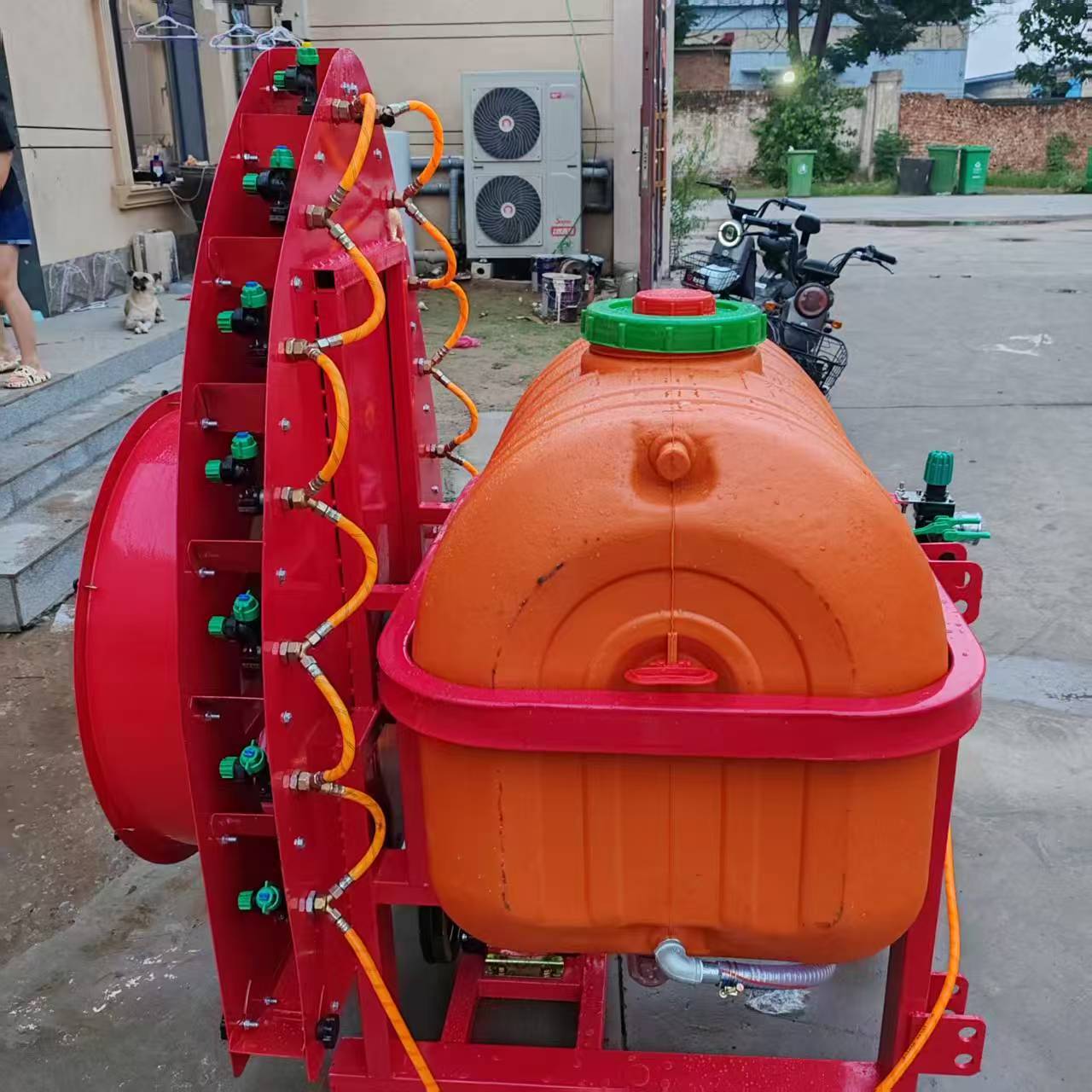 Traktor-Montierte Sprühvorrich – Orchard Sprayer Tractor Bewertung und Preis